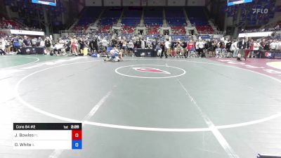 144 lbs Cons 64 #2 - Jayden Bowles, FL vs Dillon White, IL