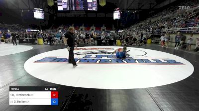 135 lbs Rnd Of 32 - Kaylan Hitchcock, KS vs Danica Kelley, CA