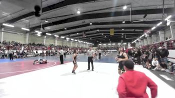 109 lbs Quarterfinal - Kaytee Smith, Aztec vs Zailey Lozano, Valley Bad Boys