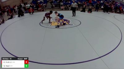 12U Boys - 70 lbs Quarters - Adam Husk Jr., Askren Wrestling Academy vs Quentin Neal, Greater Heights Wrestling