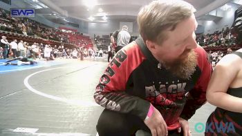 35 lbs Consolation - Jensen Freeman, Independent vs Legend Morgan, Pawnee Peewee Wrestling