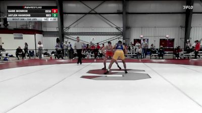 184 lbs Semifinal - Gabe Monroe, Coast Guard vs Jaylen Hawkins, Western New England