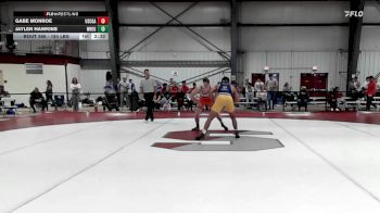 184 lbs Semifinal - Gabe Monroe, Coast Guard vs Jaylen Hawkins, Western New England