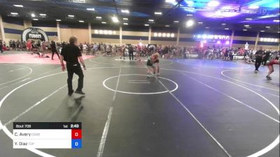 102 kg Quarterfinal - Connor Avery, Carbon Wrestling vs Yoenny Diaz, Top Notch WC