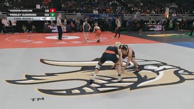 Cons. Round 2 - Hudson Harlow, Douglas County West vs Presley Olberding, Fort Calhoun