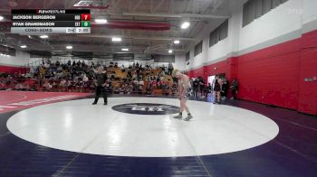 150 lbs Consolation - Jackson Bergeron, Bedford vs Ryan Grandmason, Exeter