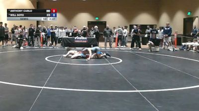 120 lbs Semis - Anthony Curlo, Blairstown Wrestling Club vs Will Soto, KD Training Center