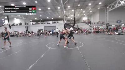 120 lbs Round 3 (6 Team) - Austin Campsey, Barn Brothers BlueWave vs Dylan Hetzel, Team Darkhorse