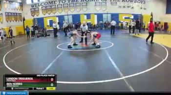 106 lbs 3rd Place Match - Landon Trigueros, Poinciana vs Ben Norris, Jensen Beach