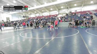 53 lbs Champ. Round 1 - Dawson Freed, Team Prestige Wrestling vs Emmett Grover, Box Elder Stinger Wrestling