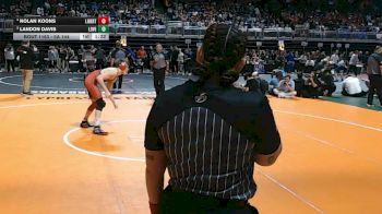 5A 144 lbs Quarterfinal - Landon Davis, Lucas Lovejoy vs Nolan Koons, Frisco Liberty
