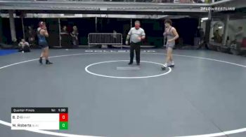 165 lbs Quarterfinal - Beau Zeh-ii, Unaffiliated vs Michael Roberts, Black Belt