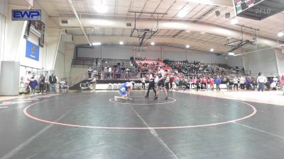 165 lbs Consi Of 4 - Chase Kelley, Mannford High School vs Briley Fenimore, Berryhill High School