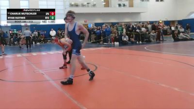 113 lbs Champ. Round 1 - Ryan Haynes, Wyoming Seminary vs Charlie Mutschler, Archbishop Spalding