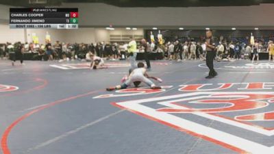106 lbs Consi Of 64 #2 - Charles Cooper, MD vs Fernando Jimeno, TX