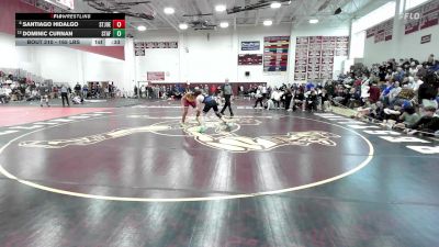 165 lbs Consi Of 8 #2 - Santiago Hidalgo, St Joseph vs Dominic Curnan, Stafford
