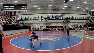 106 lbs 4th Wrestleback (16 Team) - Wyndell Drury, Mt. Pisgah Christian School vs Jack Stanford, Bremen