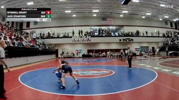 106 lbs 4th Wrestleback (16 Team) - Wyndell Drury, Mt. Pisgah Christian School vs Jack Stanford, Bremen
