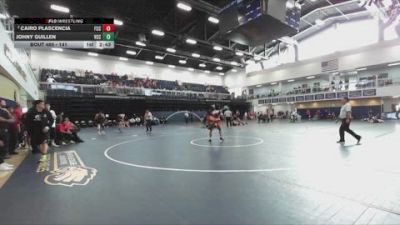 141 lbs Cons. Round 6 - Cairo Plascencia, Fresno City College vs Johny Guillen, Victor Valley College