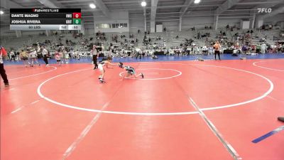 60 lbs Rr Rnd 3 - Dante Magno, Ruthless vs Joshua Rivera, Grit Mat Club Red