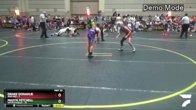 70 lbs Round 1 (6 Team) - Drake Donahue, Ares Red vs Masyn Mitchell, Untouchables