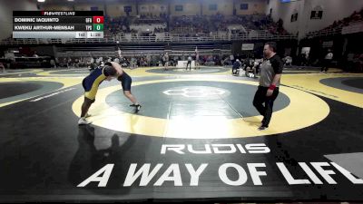 285 lbs Round Of 16 - Dominic Iaquinto, Greens Farms Academy vs Kweku Arthur-Mensah, Trinity-Pawling School