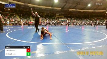 73 lbs Quarterfinal - Jaxton Coyer, Michigan West Wrestling Club vs Bradey Bleich, Mat Assassins