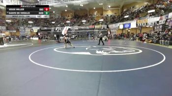 106 lbs Cons. Round 1 - Jesse Miller, Onaga Hs vs Dante De Virgilio, Haven Hs