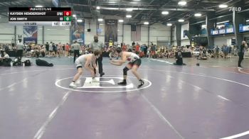 170 lbs Rr Rnd 2 - Kayden Hendershot, FORGE H/S 2 vs Jon Smith, Kraken Black