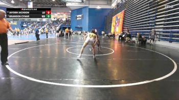 126 lbs Cons. Round 5 - Brandon Cynar, Western Branch vs Jayden Jackson, Loyola Blakefield