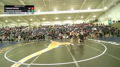 170 lbs Champ. Round 3 - Nevaeh Peters, Taylorsville vs Siliphone Shields, East
