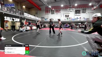 70-76 lbs Final - Ryland Johnson, Spartan Wrestling Fort Smith vs Abel Glover, Brushy Wrestling Club