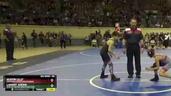 85 lbs Quarterfinal - Austin Lilly, Oklahoma Wrestling Academy vs Landry Askins, Duncan Demon Wrestling Club