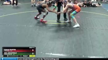 72 lbs Finals (8 Team) - Ben Brasfield, Edwardsburg vs Isaiah Ruffin, Ypsilanti