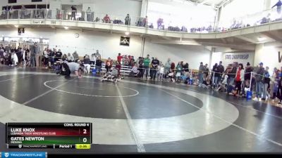 49 lbs Cons. Round 4 - Luke Knox, Lebanon Tiger Wrestling Club vs Gates Newton, Indiana