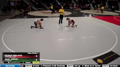 152 lbs Cons. Round 4 - George Herlache, Luxemburg-Casco vs Adam Jordan, St. Francis