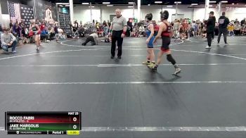 80 lbs Round 3 (4 Team) - Jake Margolis, FL Scorpions vs Rocco Fabri, 84 Athletes