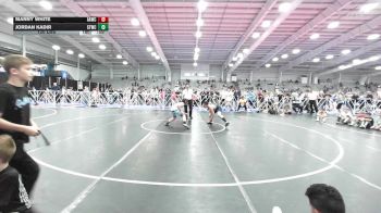 120 lbs Rr Rnd 2 - Manny White, All-American Wrestling Club Blue vs Jordan Kadir, Shore Thing Sharks