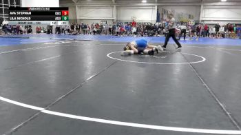 130 lbs Cons. Round 3 - Lila Nichols, Archbold High School vs Ava Stephan, Clermont Northeastern High School