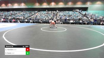 157 lbs Round Of 16 - CJ Hamblin, Oregon State vs Sloan Swan, UNATT-Wyoming