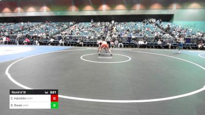 157 lbs Round Of 16 - CJ Hamblin, Oregon State vs Sloan Swan, UNATT-Wyoming