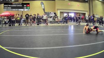70 lbs Semifinal - Isaac 'the Hammer' Ortega, Desert Dogs WC vs Levi Cruz, Flow Academy HI