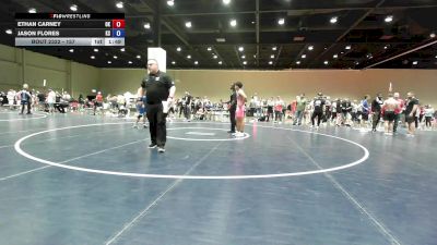 157 lbs Champ. Round 1 - Ethan Carney, OK vs Jason Flores, KS