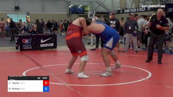 110 kg Consi Of 8 #1 - Zakary Taylor, The Wrestling Factory Of Cleveland vs Ryder Wiese, Matrix Grappling