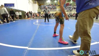 100 lbs Round Of 16 - Reid Botchlet, Choctaw Ironman Youth Wrestling vs Jenson Blay, Piedmont