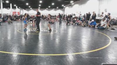 70 lbs Quarterfinal - Madison Vigil, Mat Demon Girls Blue - GK12E vs Harper Weaver, Wyoming Seminary - GK12E
