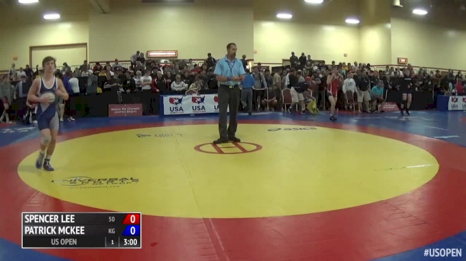 50 kg Final - Spencer Lee, Red vs Patrick McKee, Blue