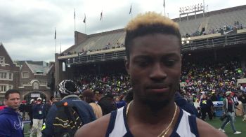 Rayvon Grey after long jump win over Grant Holloway