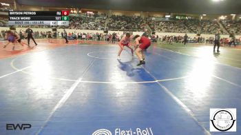 150 lbs Consi Of 32 #1 - Bryson Petros, Prague vs Trace Word, Tuttle