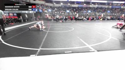 184.2-200.8 lbs Quarterfinal - Makenzie Booth, Webb City Youth Wrestling vs Breann Cullen, Brawl